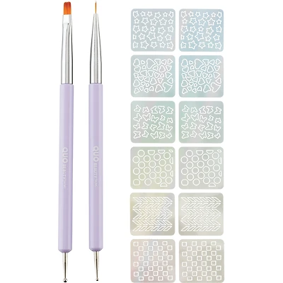 Nail Art & Stencil Set