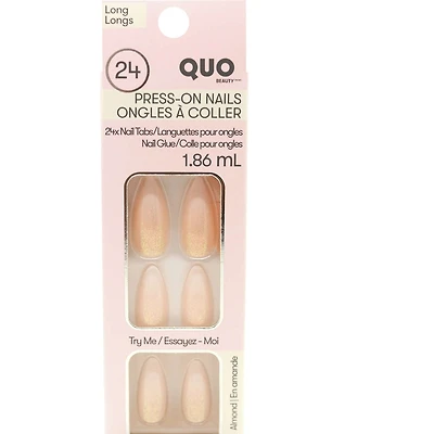 ongles Artificiels avec colle pour les