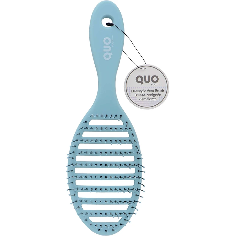 Brosse-araignée démêlante bleue