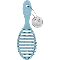 Brosse-araignée démêlante bleue