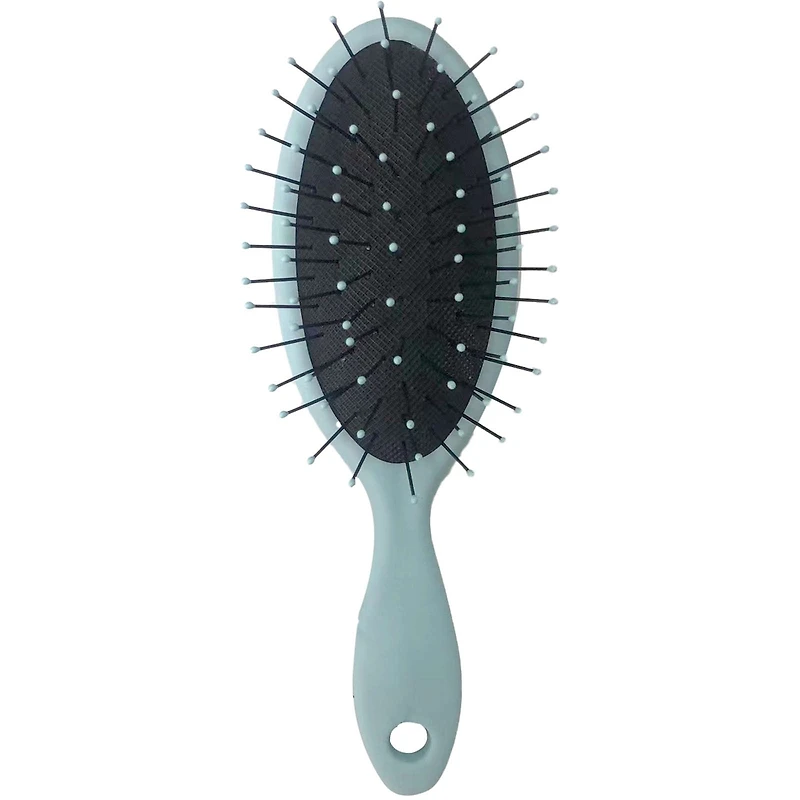 Mini brosse démêlante bleue
