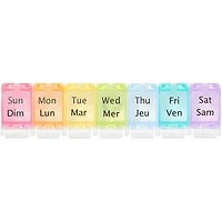 Large Weekly Pill Planner