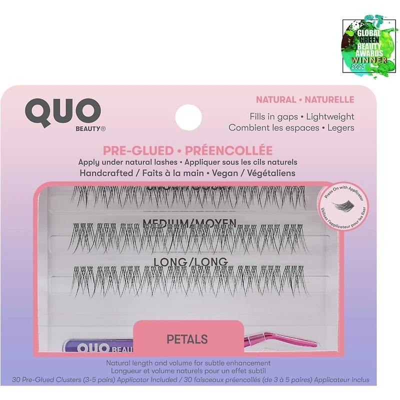 Pre-Glued Cluster Lash With Tool Petals