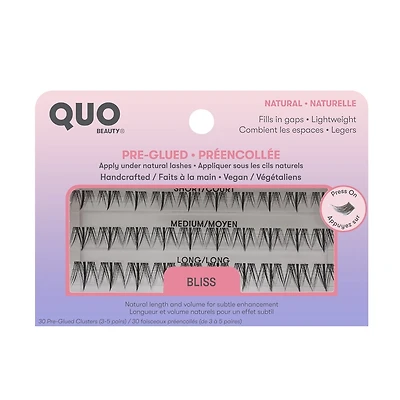 Natural Pre-Glued Cluster Lash Bliss