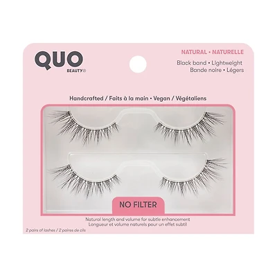 Cils Naturels Sans Filtre, Lot De 2