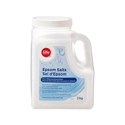 Epsom salt, Unscented