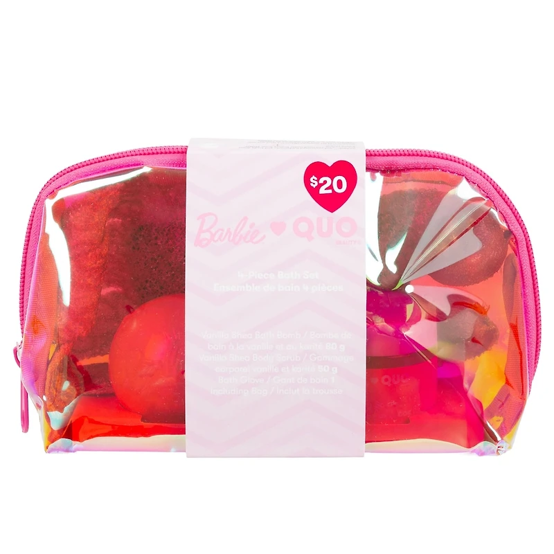 Barbie 4 Piece Bath Set