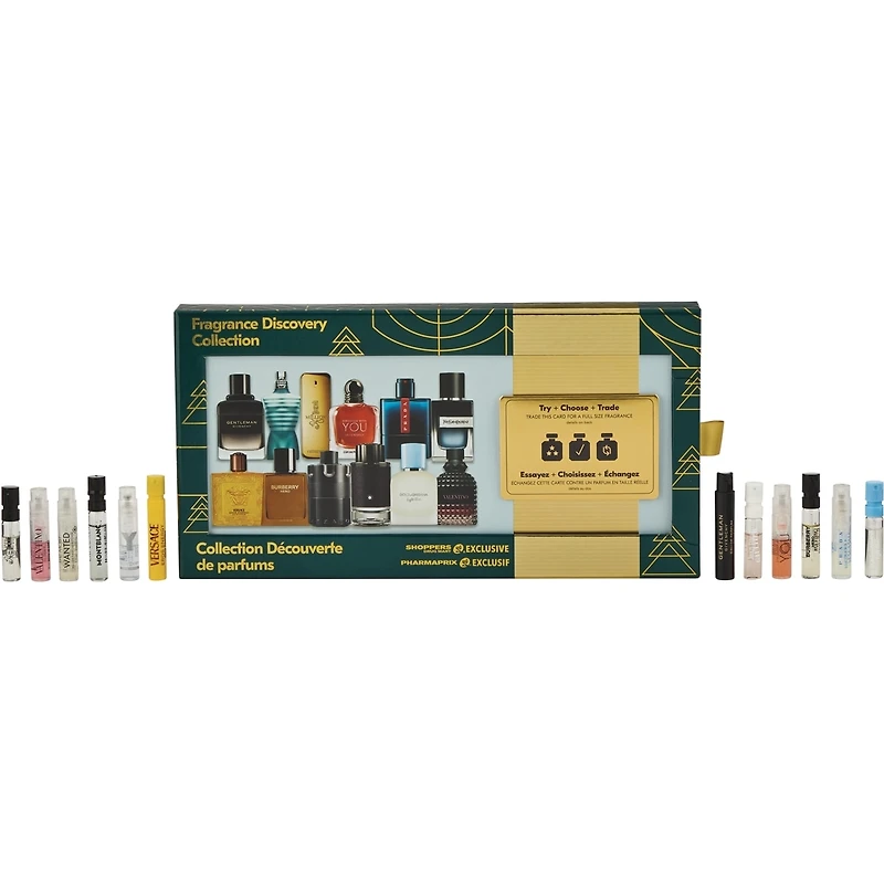 Collection Découverte de parfums pour lui