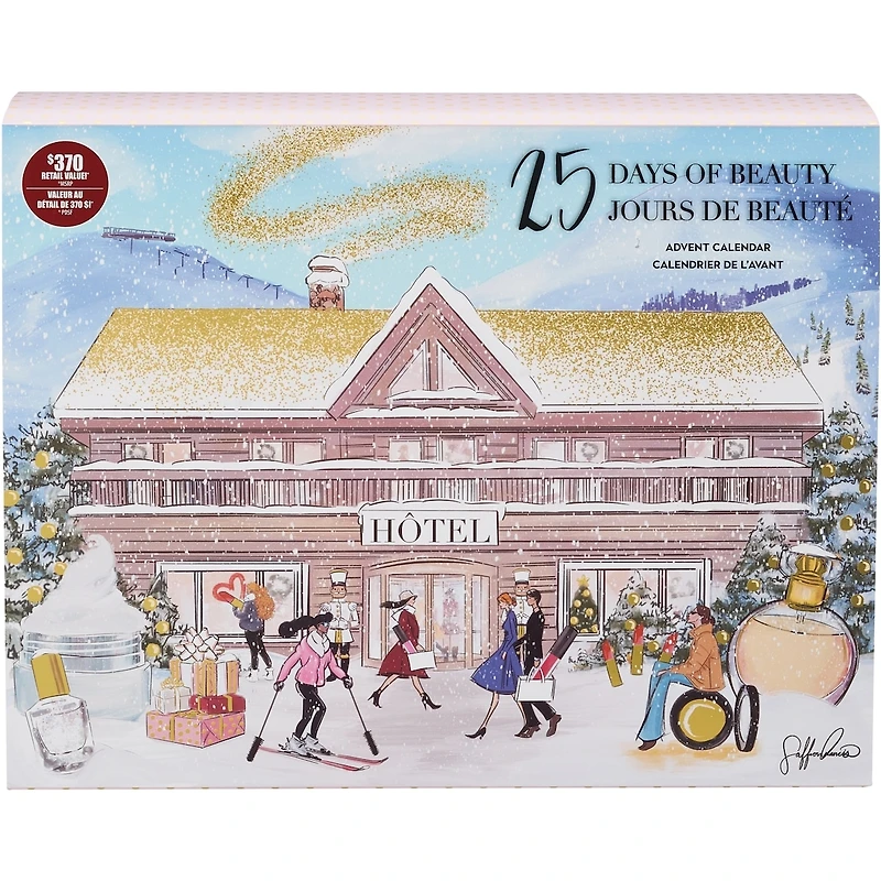 25 jours de beauté calendrier de l'avent