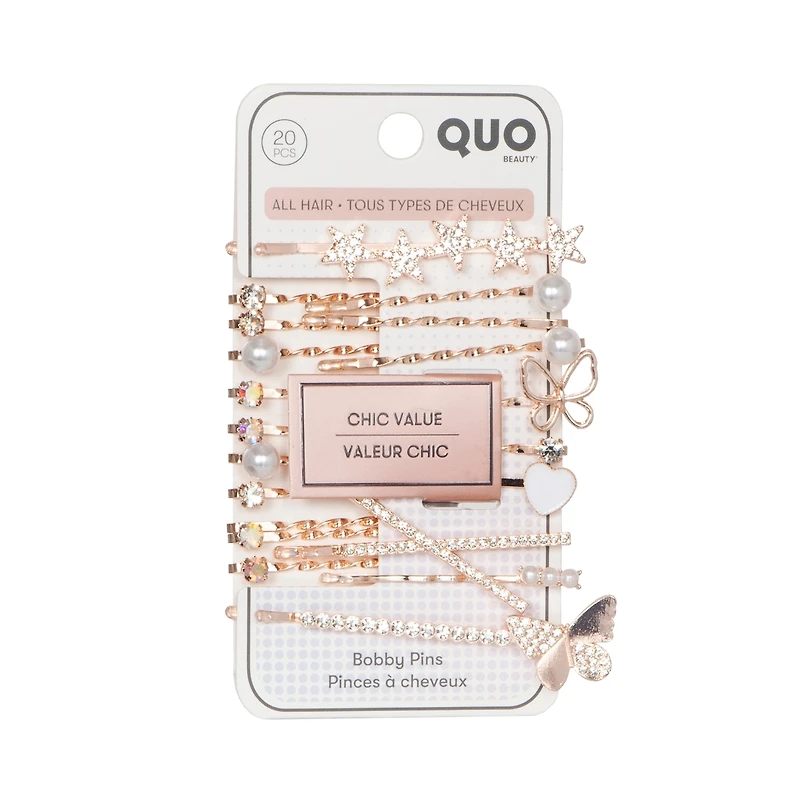 Pin Set 20pk Gold