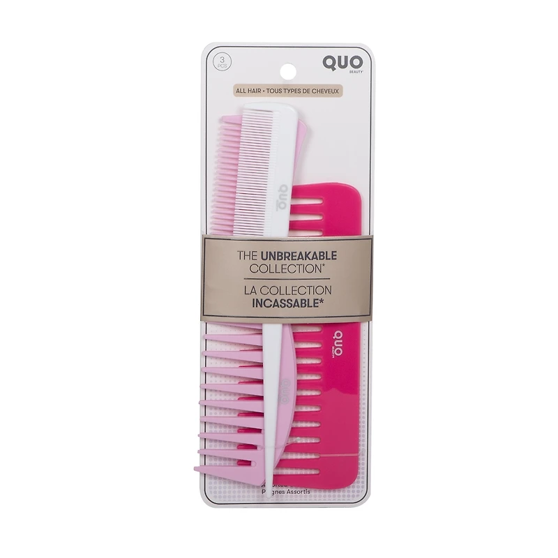 Unbreakable Comb 3pk Assorted