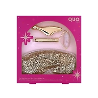 Gel Eye Mask and Mini Facial Rollers Set