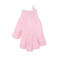 Gants exfoliants en materiaux recyclés*