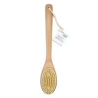 Wood Bath Brush Wet or Dry