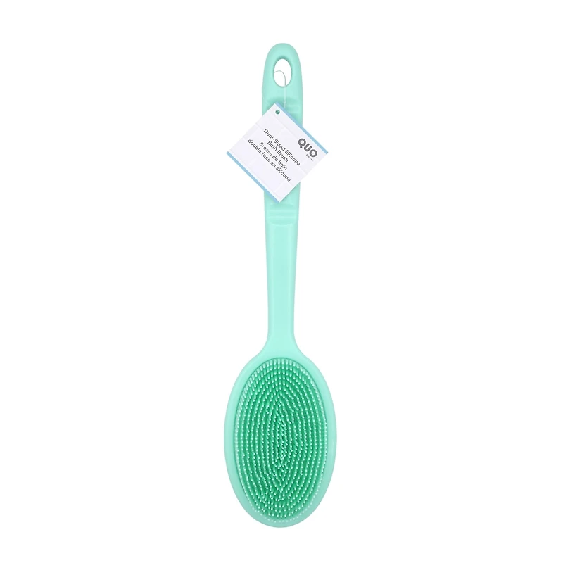 Dual-Sided Silicone Bath Brush