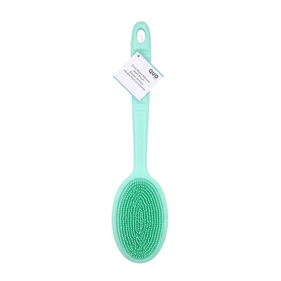 Dual-Sided Silicone Bath Brush