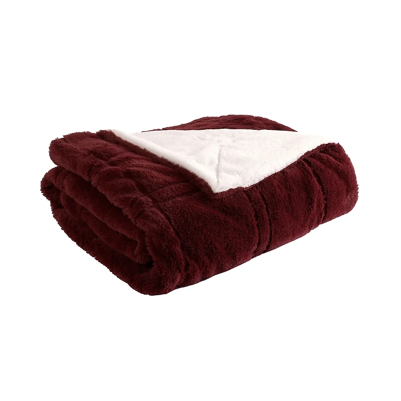 Solid Jacq. Rabbit Fur/Solid Rabbit Fur Throw