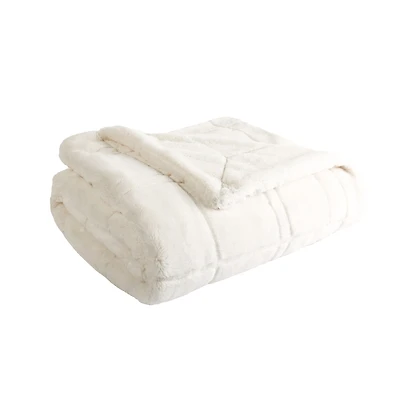 Solid Jacq. Rabbit Fur/Solid Rabbit Fur Throw