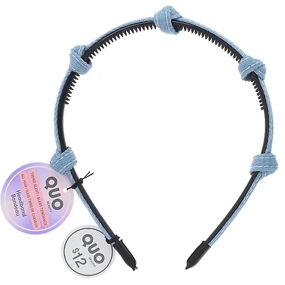 Denim Knotted Headband