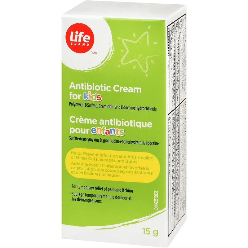 Crème antibiotique pour enfants
