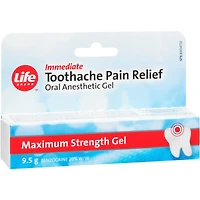 Soulagement du mal de dents Gel a concentration maximale
