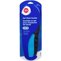 Semelles au gel pour chaussure de travail (pour hommes)