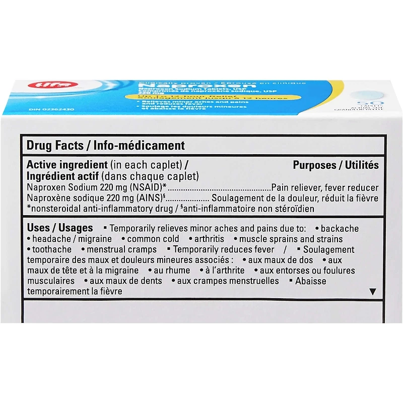 NAPROXEN
Comprimés de naproxène sodique USP
220 mg