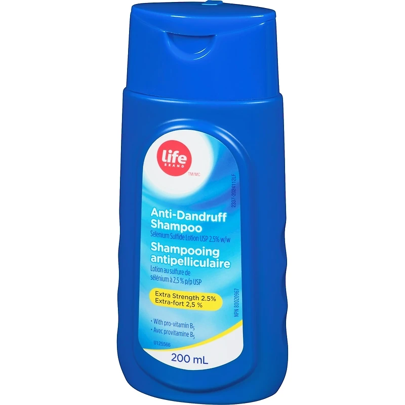 Anti-Dandruff Shampoo, Extra Strength 2.5 %