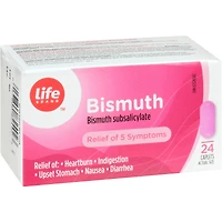 Bismuth, Sous-salicylate de bismuth, caplets