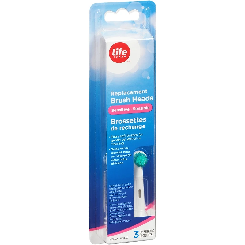 Sensitive Replacement Brush Heads