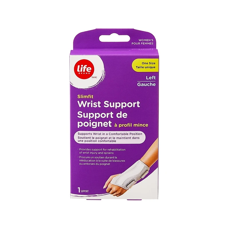 Lifebrand Women's Wrist Support Left