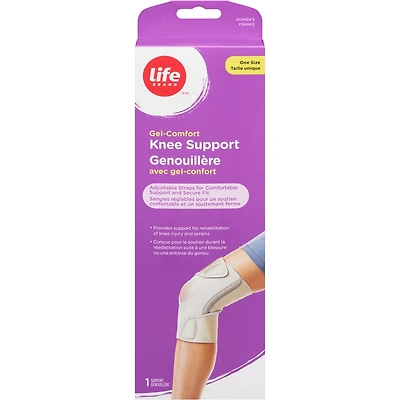 Lifebrand Women's Gel-Comfort Knee Support