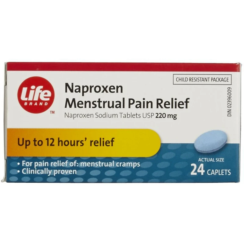 Naproxen Pour Le Soulagement Des Douleurs Menstruelles
220mg