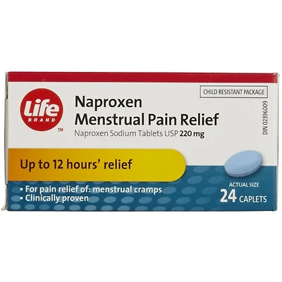 Naproxen Pour Le Soulagement Des Douleurs Menstruelles
220mg