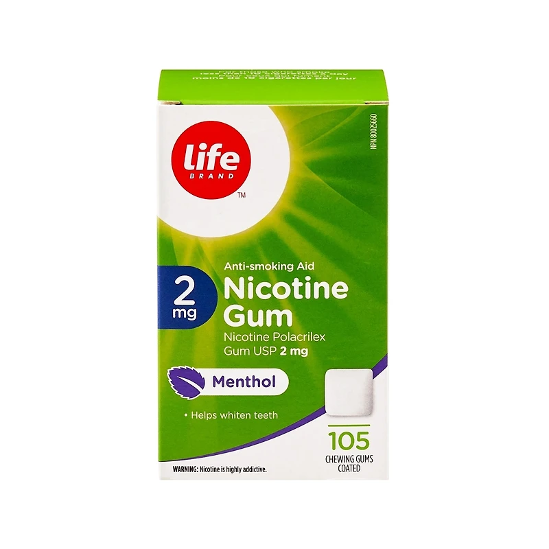 LB Nicotine Gum 2mg Mint Chill
