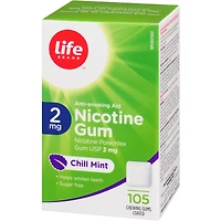 LB Nicotine Gum 2mg Mint Chill
