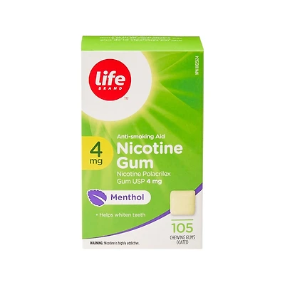 LB Gomme de nicotine Frissons de menthe 4mg