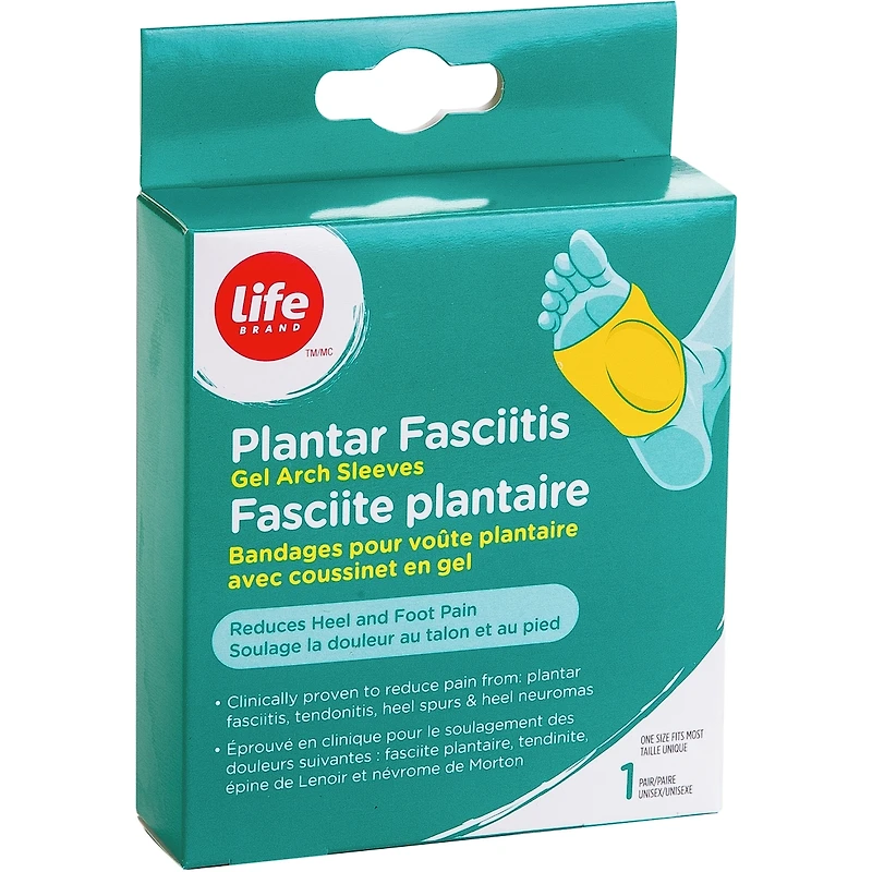 Fascite plantaire en gel