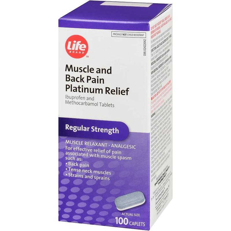 Soulagement des douleurs musculaires et dorsales Platine