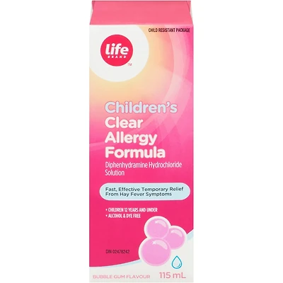 LB Children's Allergy 6.25 For