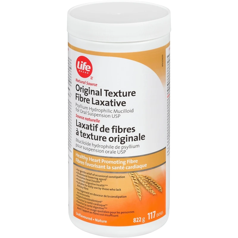 Laxatif de fibres à texture originale