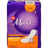 Life Maxi de nuit Sans ailes 28