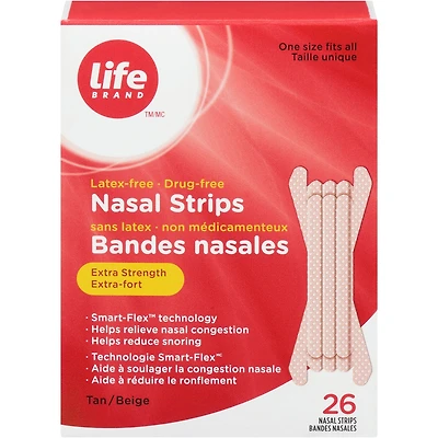 NASAL STRIPS TAN Extra Strength