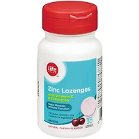 Pastilles de zinc avec vitamine C et échinacée
