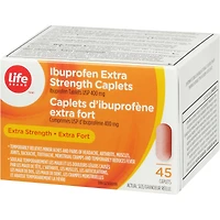 Caplets d’ibuprofène extra fort