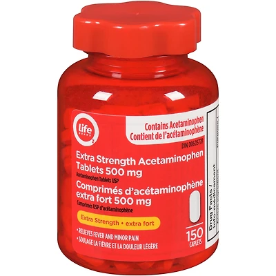LB Ex Strength ACET 500MG Cap