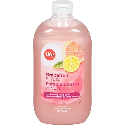 Pamplemousse et Yuzu Savon hydratante pour les mains