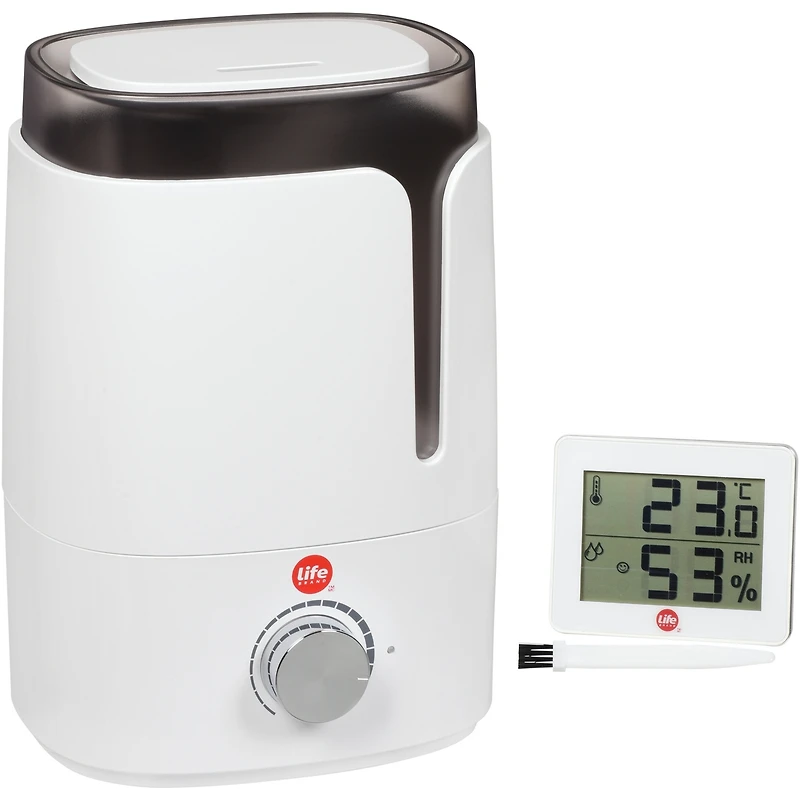 Humidificateur ultrasonique avec moniteur d’humidité