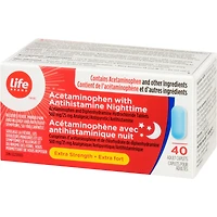 LB Acetaminophen with Antihistamine Nighttime