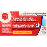 LB Acetaminophen with Antihistamine Nighttime